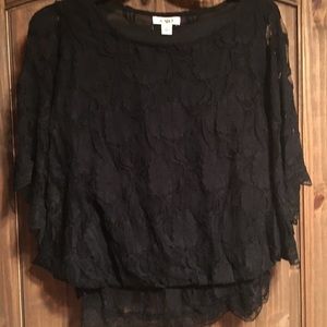Soft lace top